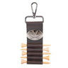 Virginia Cavaliers Leather Golf Ball and Tee Holder - Brown or Camo Golf Bag Clip