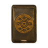 Shot Shell Magnetic Phone Card Holder – Brown Burnished Leather or Old School Camo