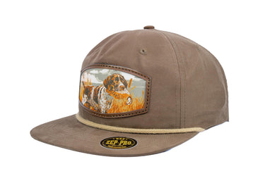 Pointer Birddog Woven Patch Rope Hat – Richardson Golf Snapback Cap