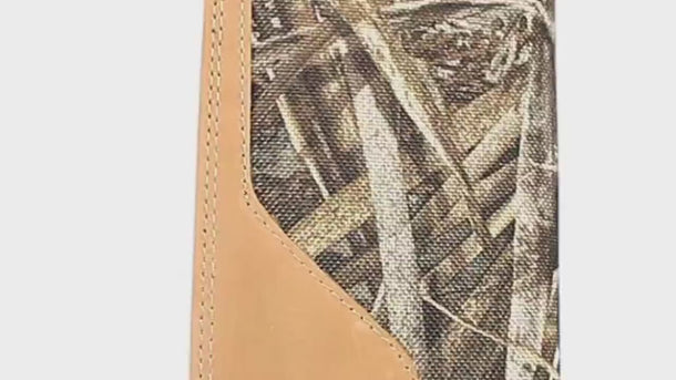 Ole Miss Rebels Realtree Wallets. Bifold Pass-case. Classic Trifold. Tall Secretary. Realtree Max-5 Pattern. Leather Nylon Combo.