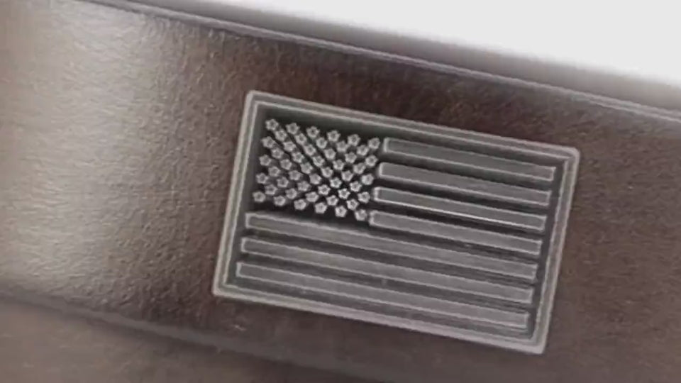 Alabama Crimson Tide Kids Collegiate Brown Leather Belt With Metal Emblems - Sizes S,M,L,XL