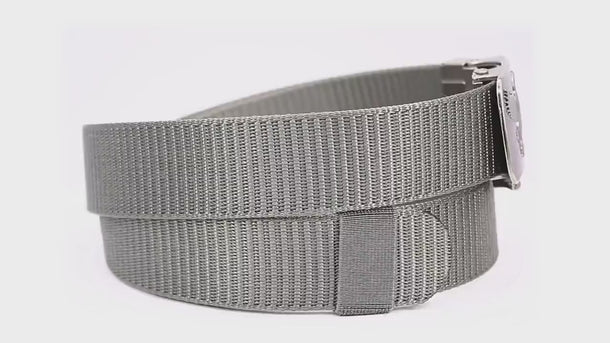 Mallard Cut-to-Size Belt with Gunmetal Clamp Buckle - Six Color Poly Webbing